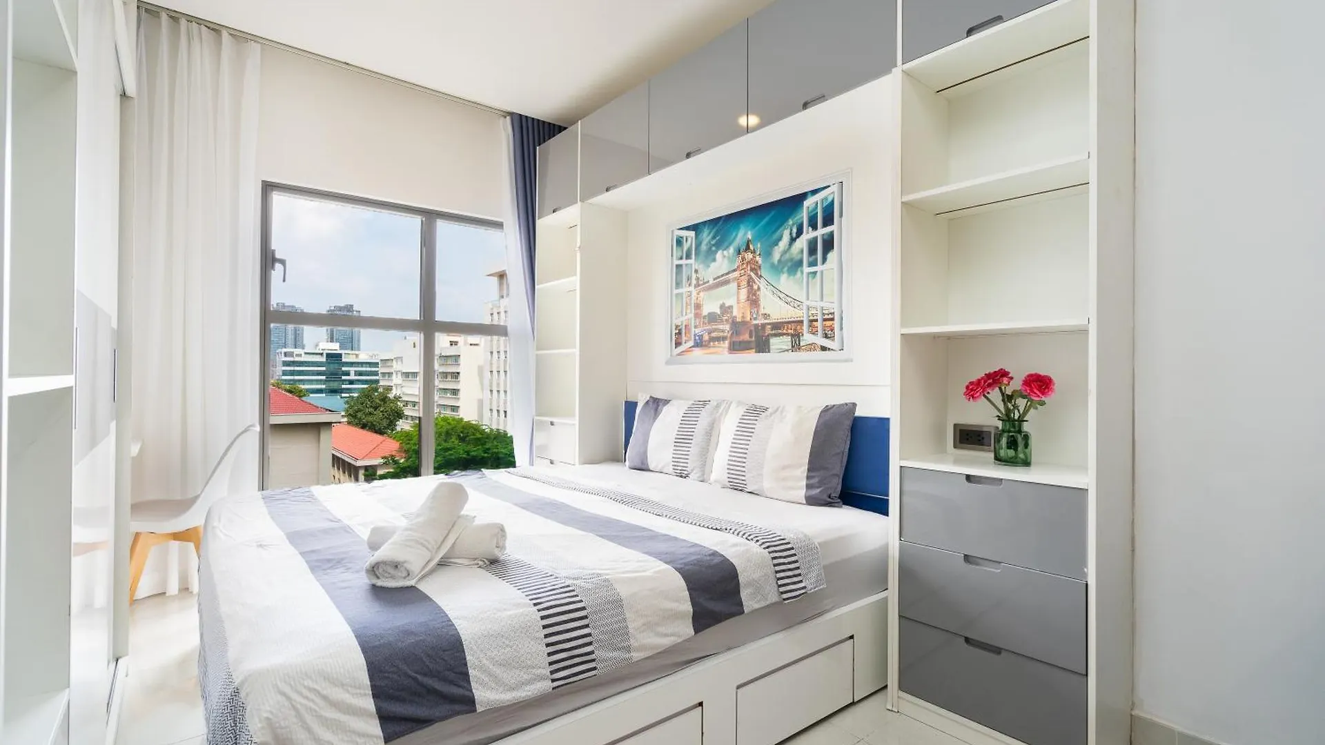 Saigon Royal - Studio Nice Space - Hana Apart 25 Ho Chi Minh City Apartment